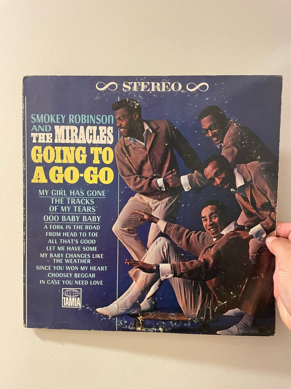 Smokey Robinson And The Miracles - Going To A Go-Go LP vinyl